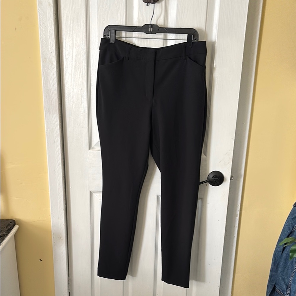 Express Black Skinny HighRise Pants 12R
